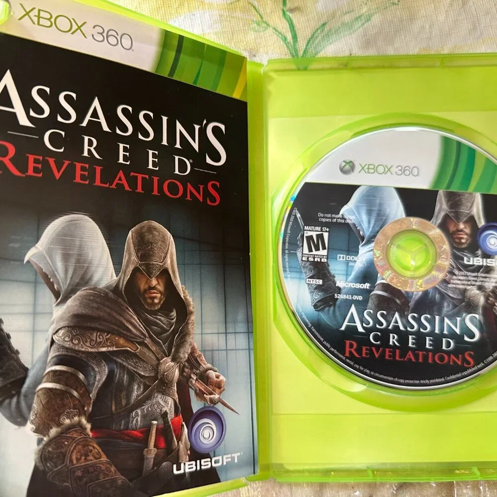 Lot of 4 Assassin's Creed Xbox 360 Games Revelations Brotherhood Assassin's Cree